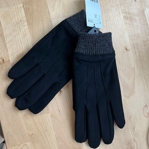 Black H&M gloves size men’s small/medium